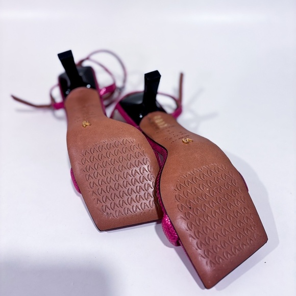 VINCENZA ANTHROPOLOGY Pink sandals - Picture 10 of 10